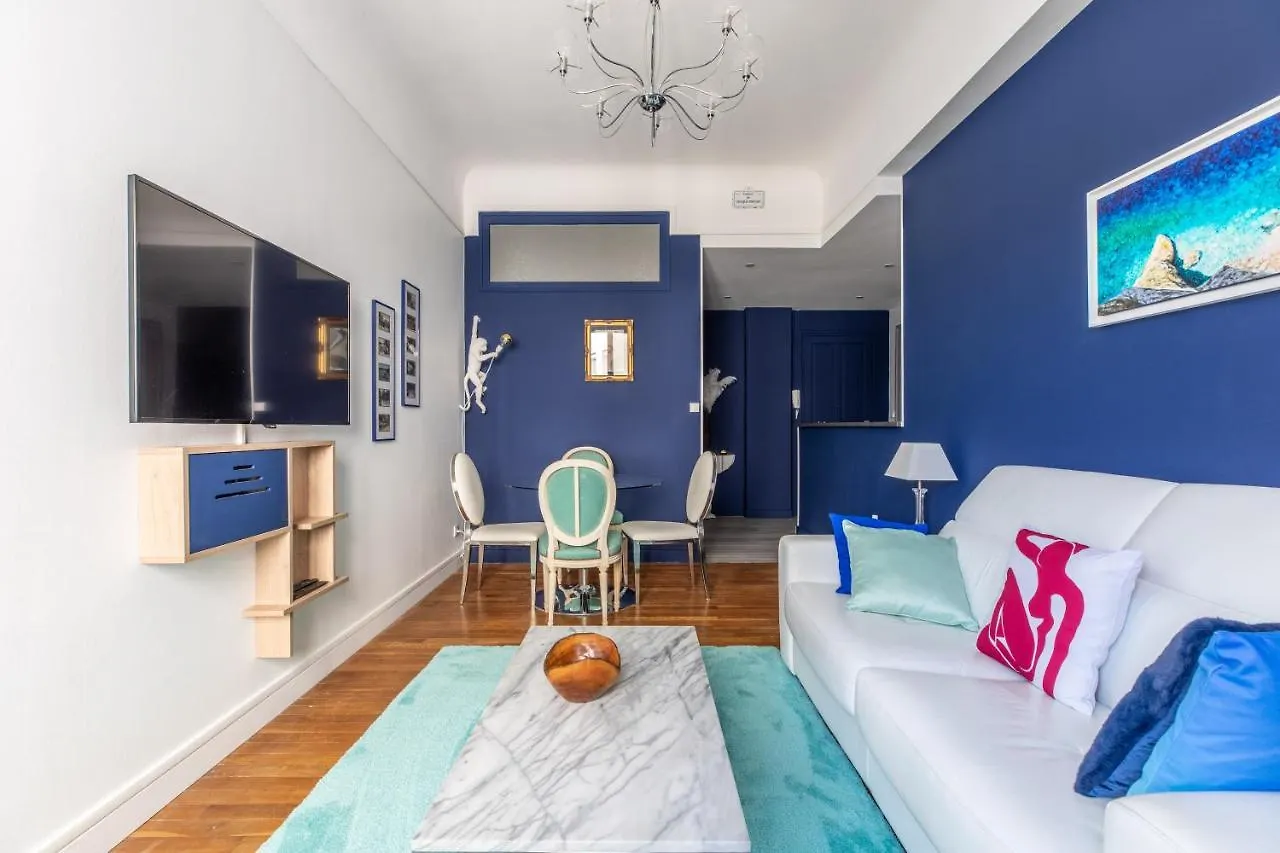 International Rosa Blue - Design - Centre Ville - Ancien Palace Vichy France
