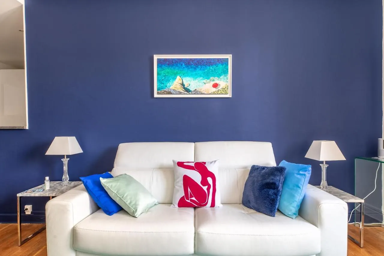 Apartment International Rosa Blue - Design - Centre Ville - Ancien Palace Vichy France
